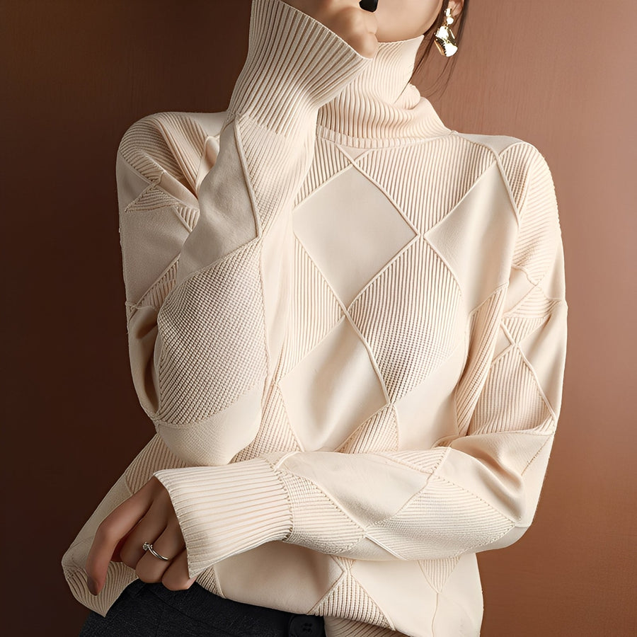 Women's Turtleneck Sweater — View 1