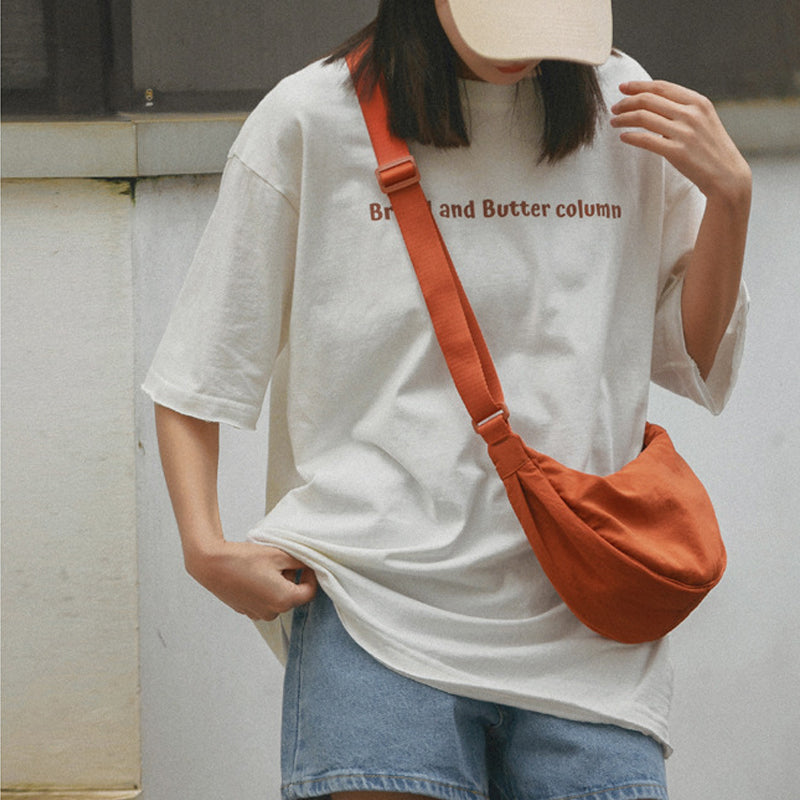 Women's Crescent Crossbody Bag by Juana Fashion