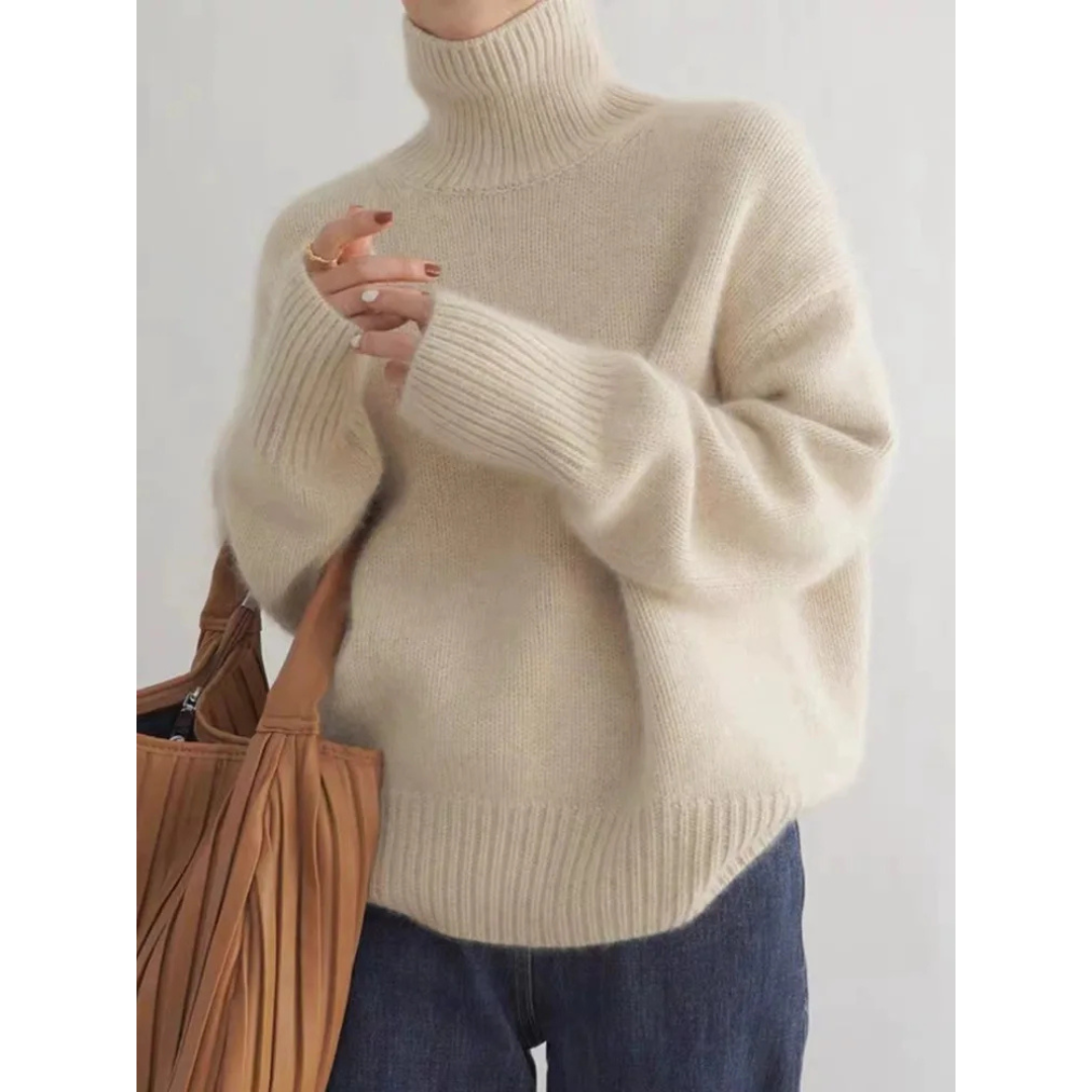 Women's Turtleneck Sweater — View 2