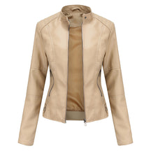 Women's Leather Look Jacket — View 5