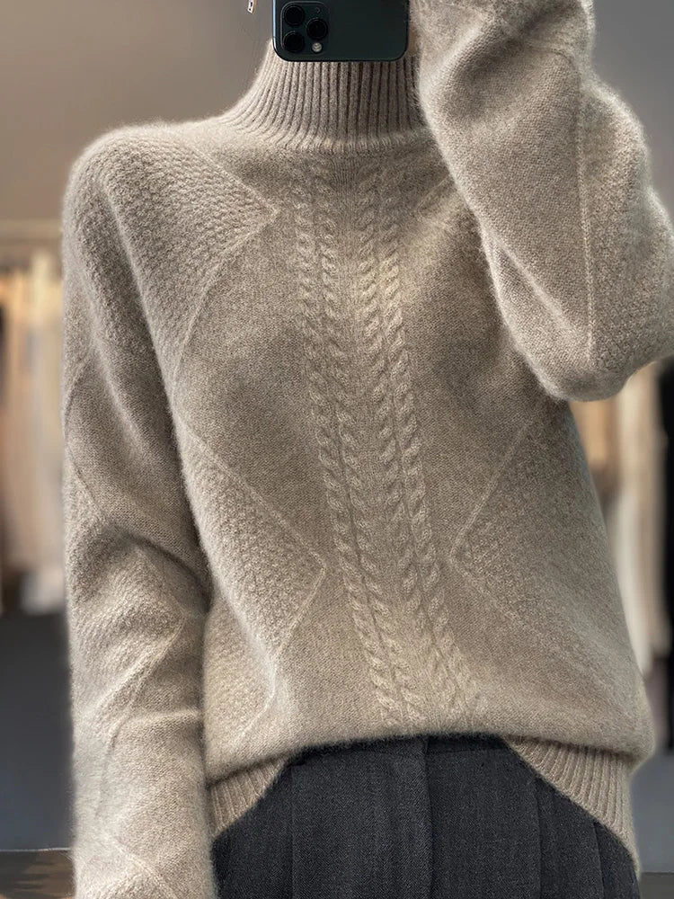Women's Cashmere Sweater — View 3