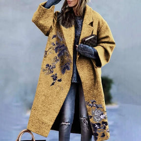 Women's Floral Coat — View 4
