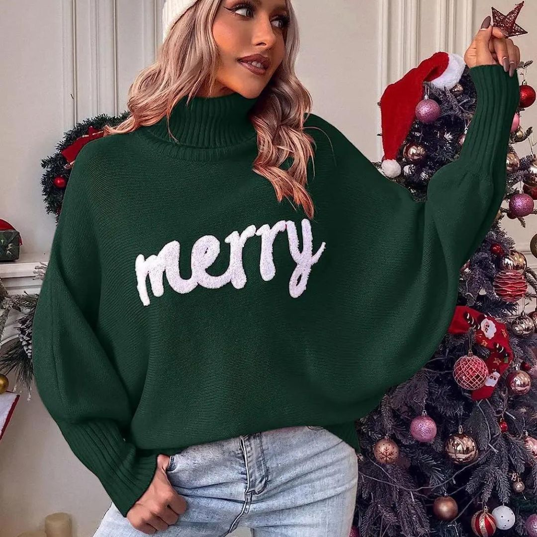 Women's Turtleneck Sweater — View 4