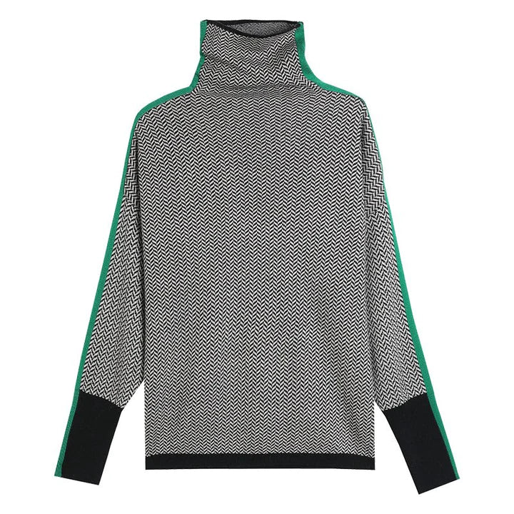 Women's Turtleneck Sweater — View 4