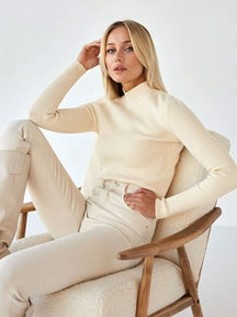 Women's Turtleneck Sweater — View 7