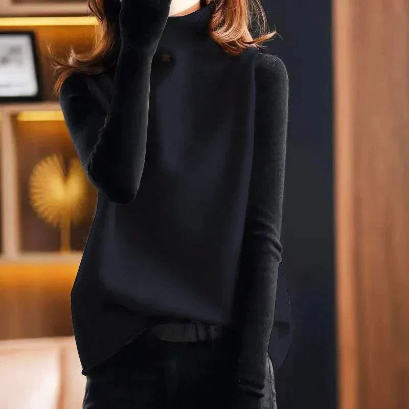Women's Turtleneck Sweater — View 2