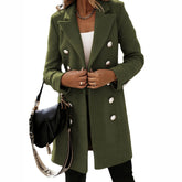 Women's Long Sleeve Coat — View 2