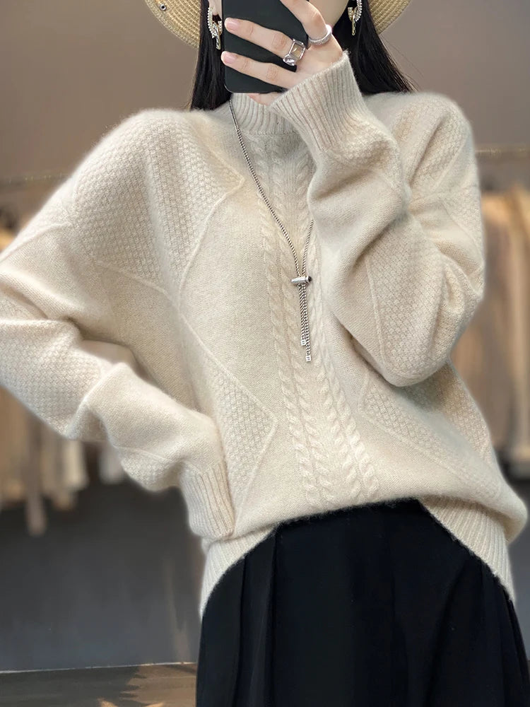 Women's Cashmere Sweater — View 1