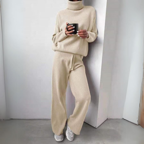 Women's Two Piece Longline Knit Set — View 2