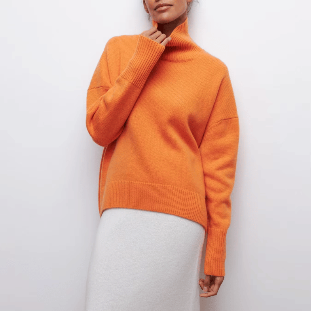 Women's Turtleneck Sweater — View 3