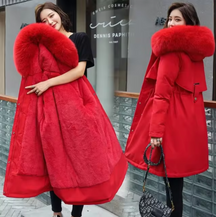 Women's Wool Hooded Longline Coat — View 5