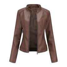 Women's Leather Look Jacket — View 3