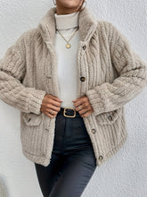Women's Double Breasted Single Breasted Button Detail Cardigan — View 1