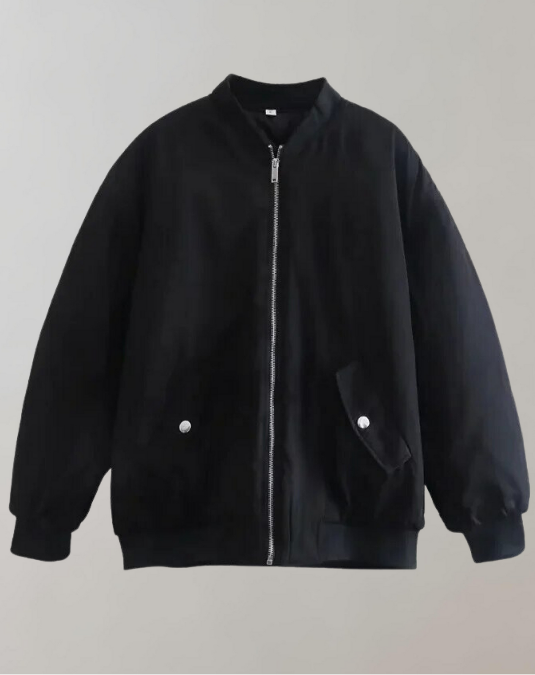 Women's Zip Front Bomber Jacket — View 3