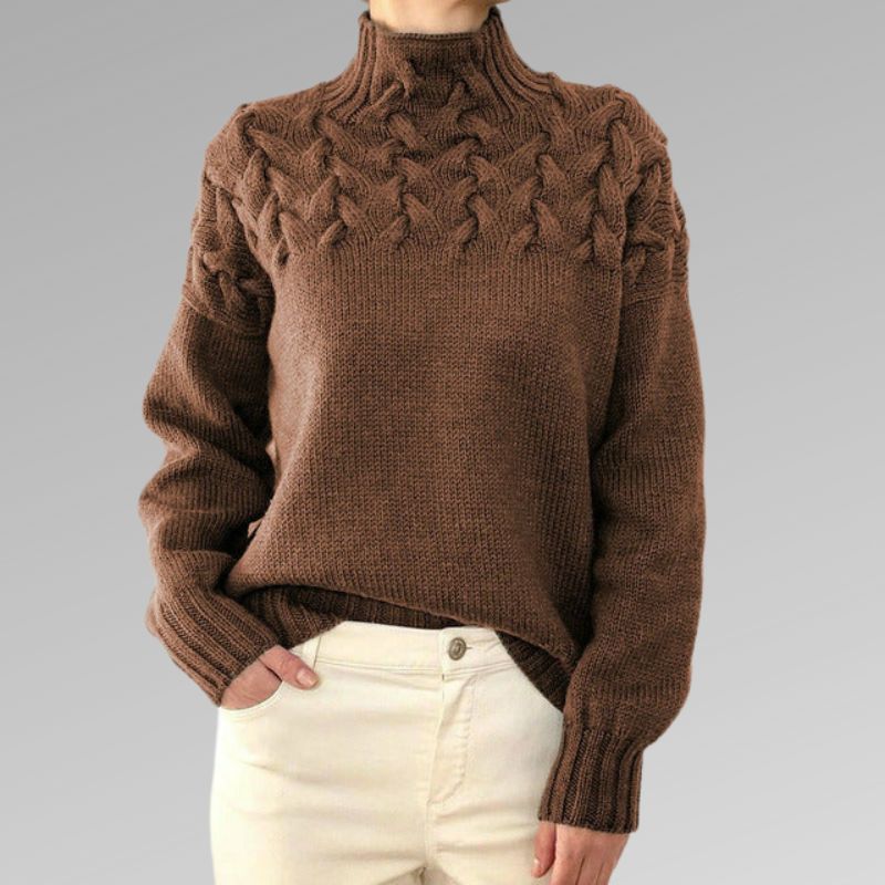 Women's Turtleneck Sweater — View 2