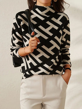 Women's Turtleneck Sweater — View 1