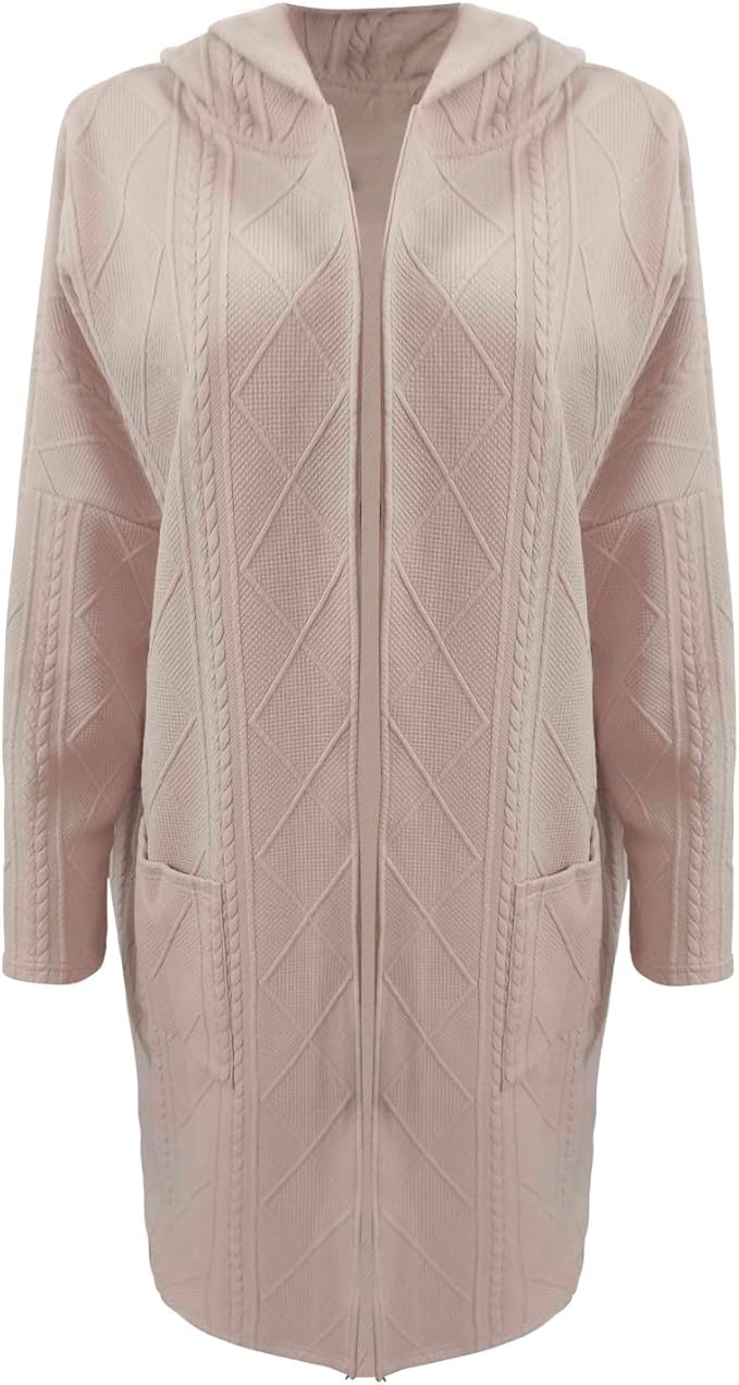 Women's Hooded Longline Cardigan — View 3
