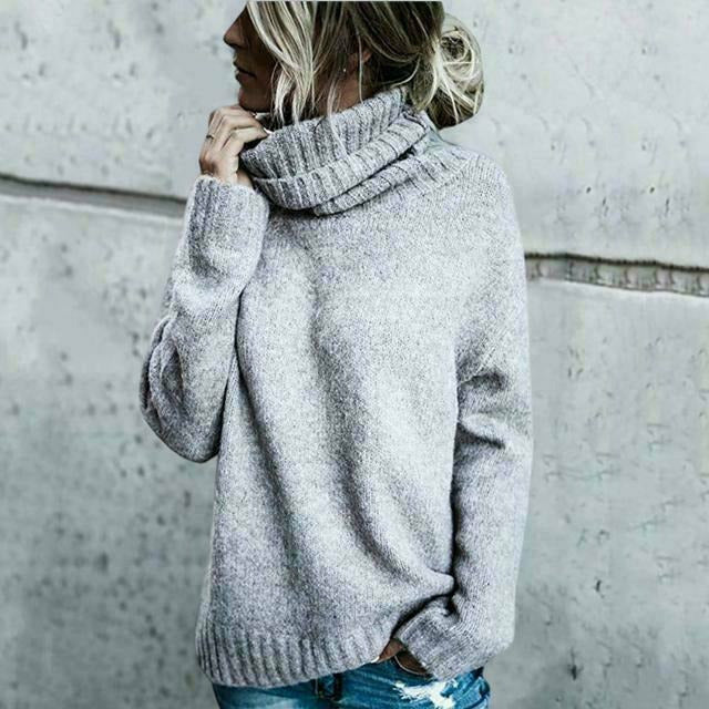 Women's Turtleneck Sweater — View 10