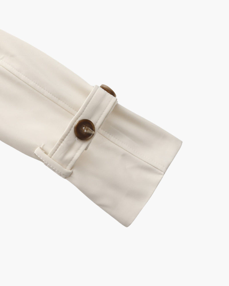 Women's Classic Trench Coat | Heritage in Mocha - Juana Fashion