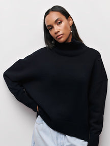 Women's Turtleneck Sweater — View 8