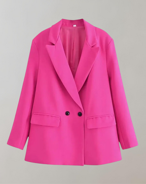 Women's Double Breasted Blazer — View 9