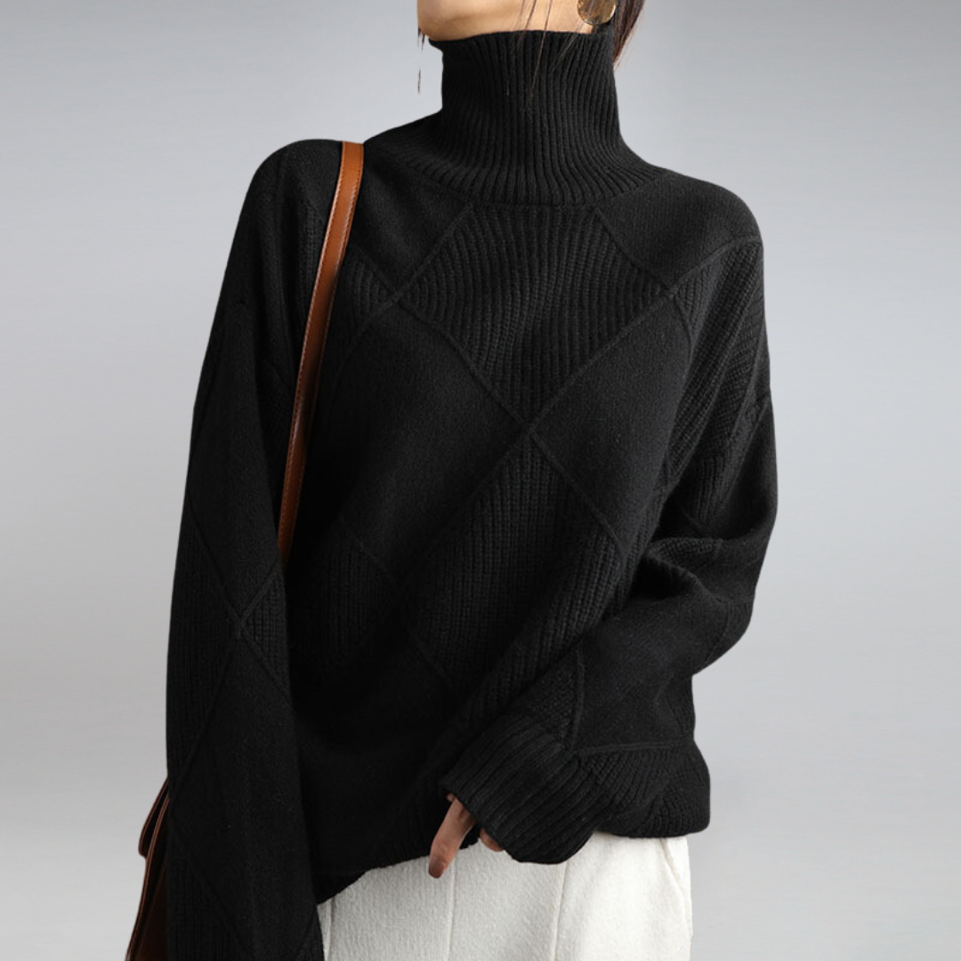 Women's Turtleneck Sweater — View 6