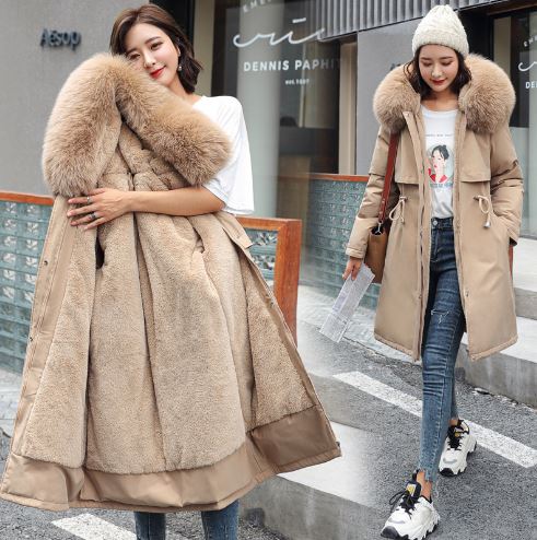 Women's Oversized Puffer Jacket — View 1