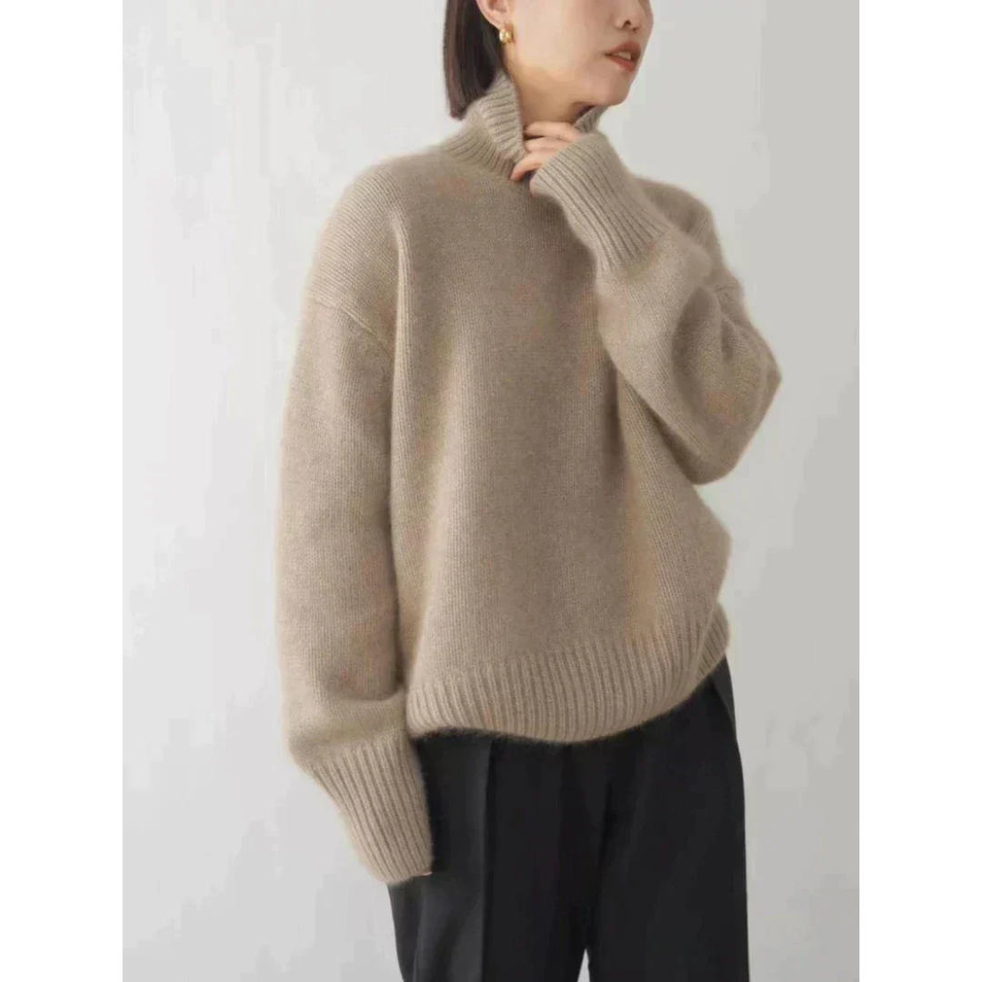 Women's Turtleneck Sweater — View 3