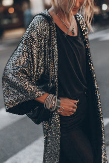 Women's Sequin Detail Cardigan — View 2