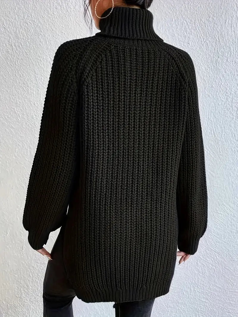 Women's Turtleneck Sweater — View 2