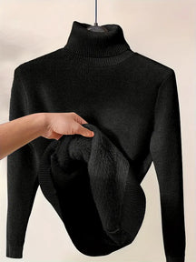 Women's Turtleneck Sweater — View 2