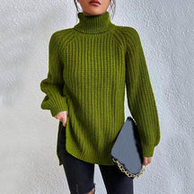 Women's Turtleneck Sweater — View 8