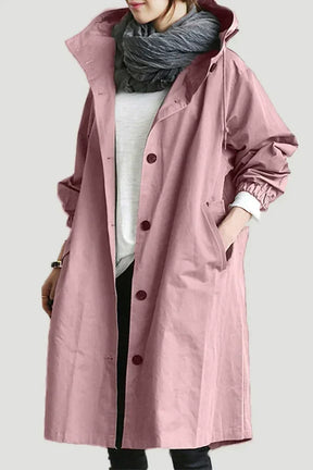 Women's Hooded Trench Coat — View 4