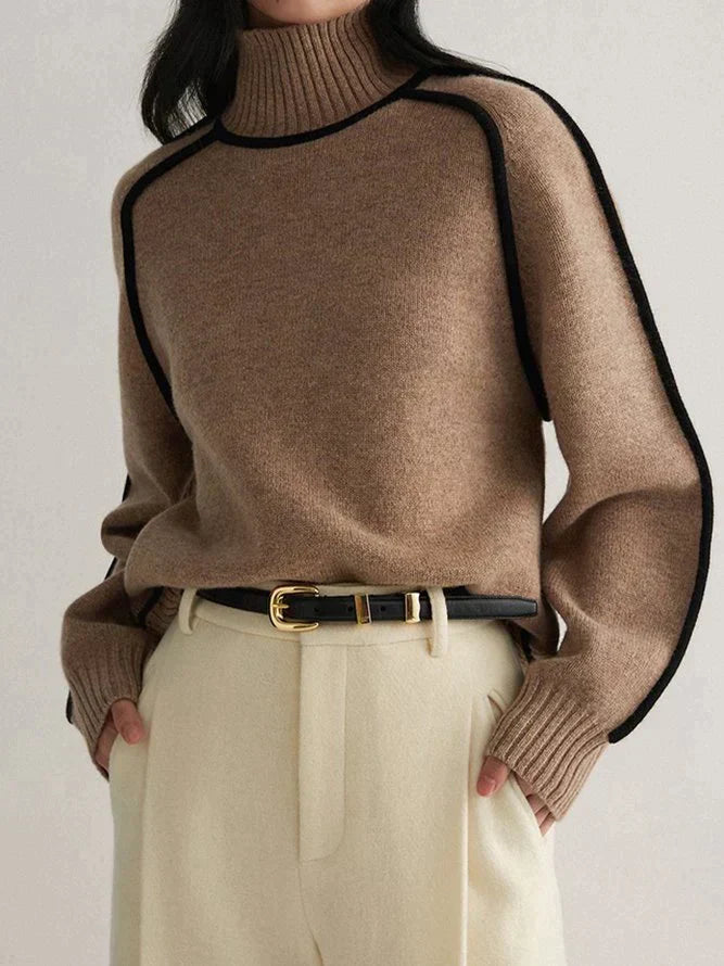 Women's Turtleneck Sweater — View 1
