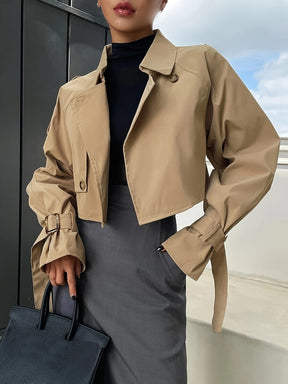 Women's Short Trench Coat | Irina - Juana Fashion