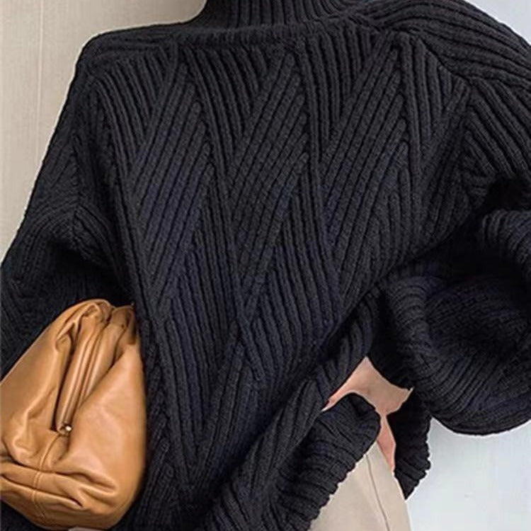 Women's Turtleneck Sweater — View 12
