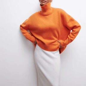 Women's Turtleneck Sweater — View 9