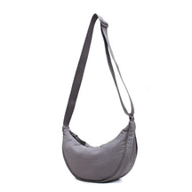 Women's Crescent Crossbody Bag in Gray by Juana Fashion