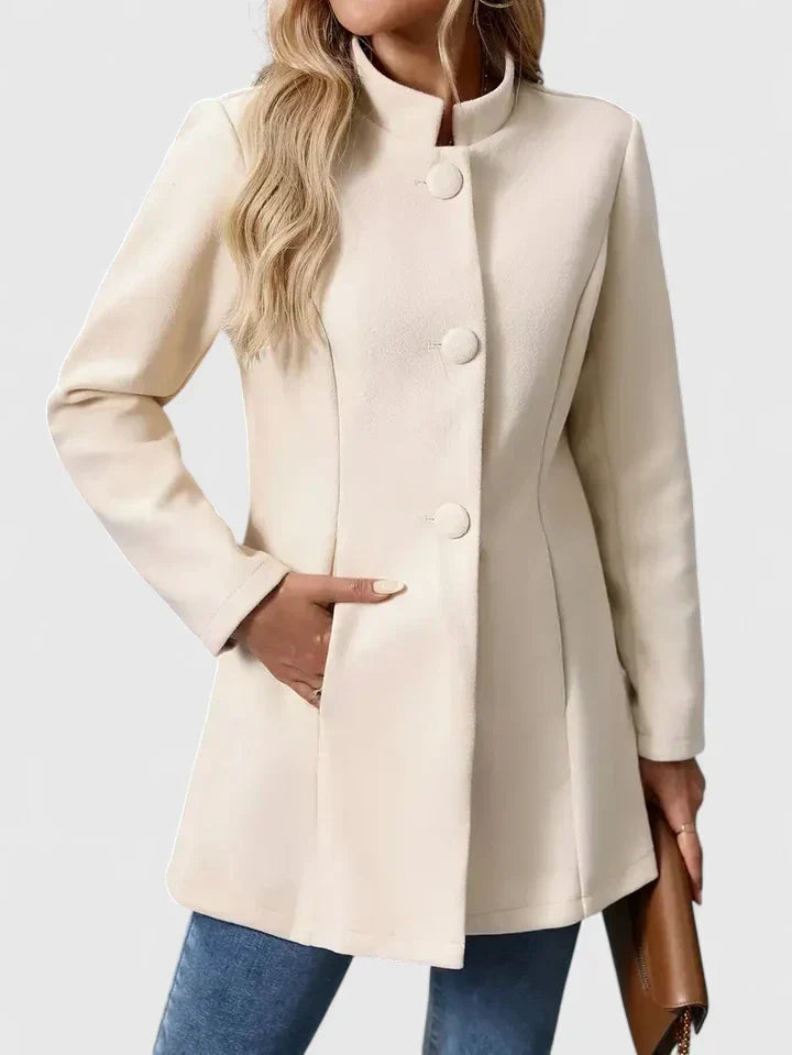 Women's Dressy Jacket | Carmelyssa in Cream - Juana Fashion