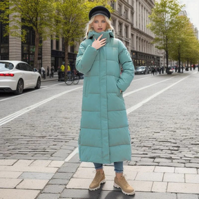 Women's Hooded Parka Coat — View 2
