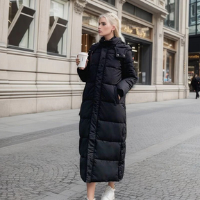 Women's Hooded Parka Coat — View 3