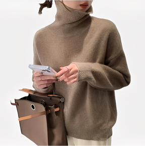 Women's Turtleneck Sweater — View 7