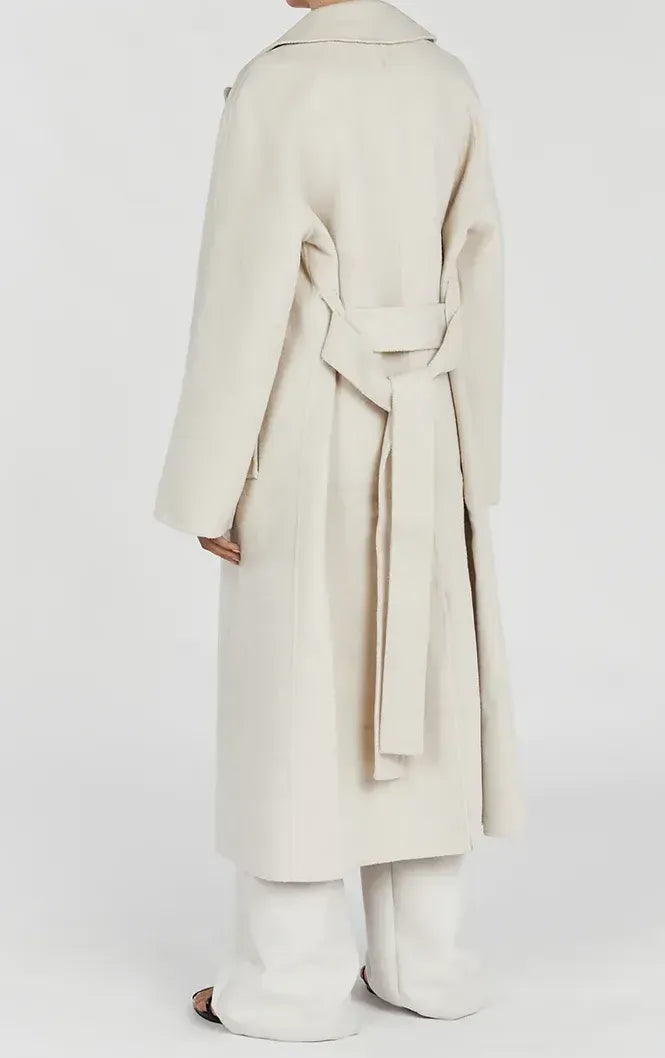 Women's Oversized Longline Trench Coat — View 4
