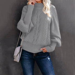 Women's Turtleneck Sweater — View 7