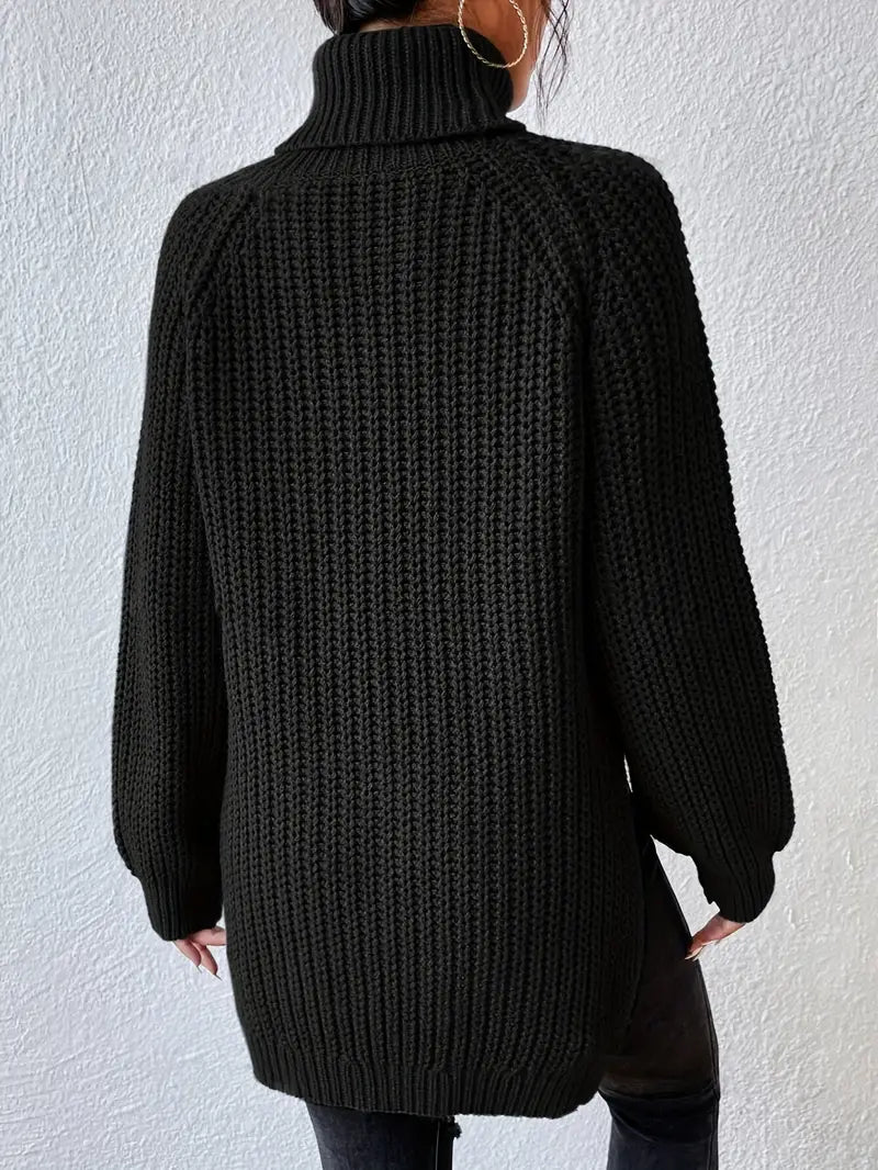Women's Turtleneck Sweater — View 2