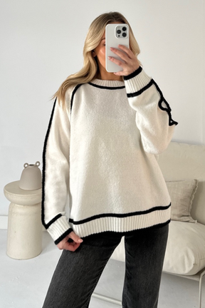 Women's Oversized Turtleneck Sweater — View 6
