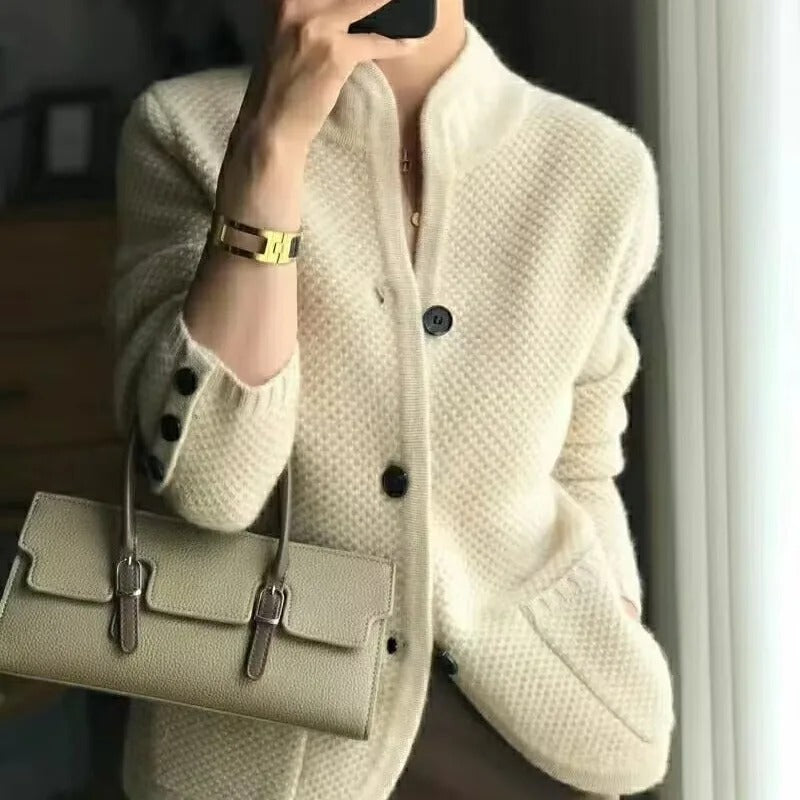 Women's Cashmere Turtleneck Sweater — View 1