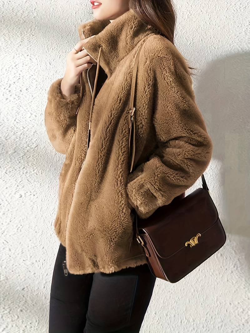 Women's Teddy Coat — View 8