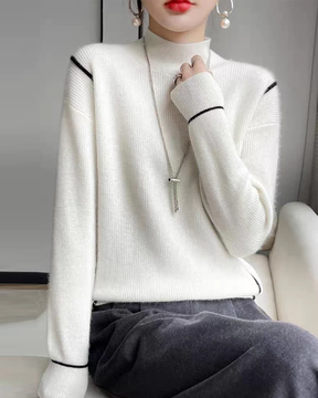 Women's Turtleneck Sweater — View 5