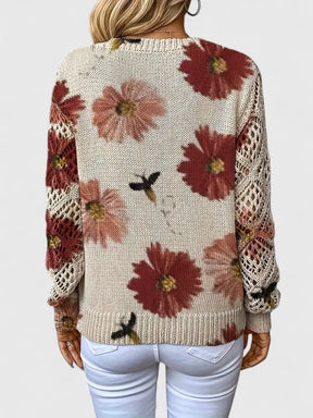 Women's Dressy Cardigan | Liza in Red - Juana Fashion